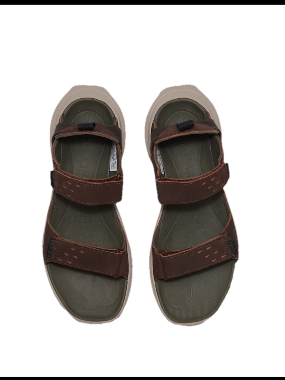 Timberland Timberflex Men's Motion Dune Backstrap Sandal Leather Sz 11 new Z-19